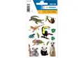 HERMA Sticker Herma Sticker DECOR Tiere Exotische Tiere 3 Bl