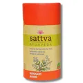 Sattva Ayurveda Natürliche Haarfarbe - Henna Haarfarbe für Allergiker - Bio Pflanzenhaarfarbe für Naturhaarfarbe, Volumen und Glanz - Doppelte Portion- ECOCERT (Mahogany, 150)