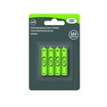 4 Packung Wiederaufladbar Solar AAA 600mAh 1.2V Nimh Ersatzbatterien