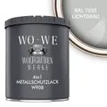 WO-WE Metallschutzlack 4in1 Metalllack Metallfarbe Metallschutzfarbe W908, 0.75L - 2,5L, Außenbereich