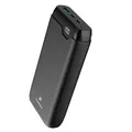 imoshion Powerbank - 27.000 mAh - Schnelles Aufladen und Power Delivery - 30W - Schwarz - Schwarz