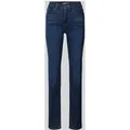 Levi's® 300 Slim Fit Jeans mit Viskose-Anteil Modell '312™' in Dunkelblau, Größe 30/34
