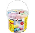 Eberhard Faber Kreidemarker Straßenmalkreide Glitzer 20er Eimer