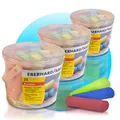 3x EBERHARD FABER Straßenmalkreide Kreide Glitzer 20er Kunststoffeimer