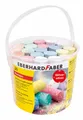 Eberhard Faber 526520 Straßenmalkreide GLITZER Effekt 20x Eimer Malkreide Kreide