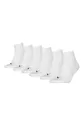 PUMA Unisex Quarter-Socken Damen Herren Füßlinge 6-er Pack, Farbe:White, Socken & Strümpfe:35-38