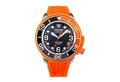 Kienzle Quarzuhr POSEIDON24 Quarz Armbanduhr Edelstahl orange