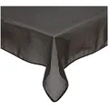 texpot Tischdecke Gartentischdecke Karo Schaum PVC Weichschaum (1-tlg) schwarz Rund | 140 cm x 140 cm