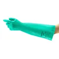 Ansell GmbH Ansell AlphaTec® Solvex® 37-185 Handschuh, PSA Kategorie 3, grün, Ellenbogenlanger Chemikalienschutzhandschuhe zum Schutz für Hände und Arme, 1 Paar, Größe 9 37185090