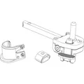 MACO RUSTICO Ladenrasthalter BLR, gerader Kloben, Gr. L110 , rechts, schwarz