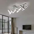 LeuchtenDirekt 11278-55 Rico LED Deckenlampe mit schwenkbare Arme 8x 2W 3000K