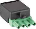 Wieland Stecker 4-polig grün/schwarz 250/400V 16A System