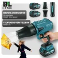 52000RPM Bürstenlos Turbo Gebläse Laubbläser Akku Jet Fan Handbläser Luftgebläse