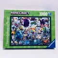 Ravensburger - 1000 Teile Puzzle - Minecraft Mobs - No. 171880 - GUT