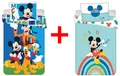 Disney Kinderbettwäsche Micky Maus Donald Duck Kinderbettwäsche 2er-Set 100 x 135 cm, Renforcé, 2 teilig