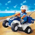 PLAYMOBIL 3655 Polizei Quad mit Retroreibungsmotor NEU