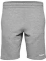 HUMMEL Damen Shorts HMLGO Cotton Bermuda Woman, Grau Melange, M, 203532-2006