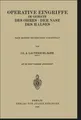 Operative Eingriffe im Gebiete des Ohres · der Nase · des Halses A. Lautenschläg