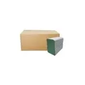 Falthandtücher Grün 2-lagig 4000 Stück 25 x 23 cm ZZ-Falz