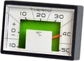 HR Autocomfort Raumthermometer Historisches RICHTER Thermometer 5 cm original 1973 + Halter + Magnet, Original aus 1973 stammende Neuware