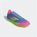 adidas Performance F50 LEAGUE LACELESS FG/MG Fußballschuh für Rasenplätze blau 45 EU