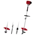 Einhell Benzin-Sense Multitool GC-MM 52 I AS (1,5 KW, max. 9600 U/min, Schnittlänge Sägekette 25,5 cm, Schnittbreite Messer/Faden 25,5 cm/42 cm, Schnittlänge Heckenschere 39,5 cm)