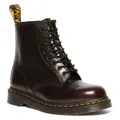 DR. MARTENS 1460 Schnürboots, Retro Stiefel, Boots mit zweifarbigem Vintage Finish rot 37 EU