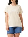 Levi's Damen The Perfect Tee T-Shirt,Poster Logo Peach Puree,S