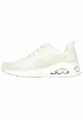 Skechers Damen TRES-AIR UNO GLIT-AIRY, Weißes Glitzer-Hot-Melt-Mesh, 40 EU