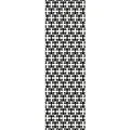 GroJa XL-Designeinsatz Oriental Aluminium Anthrazit DB 703 Sichtschutz