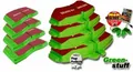EBC Bremsbeläge Greenstuff Vorne+Hinten für Opel Corsa D