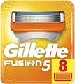 Gillette Fusion 5 Rasierklingen mit Trimmerklinge für Präzision und Gleitbeschichtung, 8 Ersatzklingen