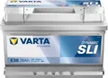 VARTA 5744020753162 SILVER dynamic E38 Starterbatterie 74Ah 12V 750A DIN/ISO LB3 Kompatibel mit VW GOLF II 19E, 1G1 TRANSPORTER III Bus Bora Limousine 1J2 Bora Variant 1J6 PASSAT Variant 3A5, 35I