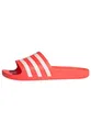 adidas Unisex Adilette Aqua Slides, Solar Red / Cloud White / Solar Red, 48.5 EU