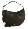 abro Leather Adria Hobo Bag Lulu Small S Schultertasche Dark Brown dunkelbraun