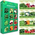 Gemüsesamen Set - 12 Sorten Samen - Saatgut Sortiment - Anzuchtset für Gemüsepflanzen - Geschenkset - Tomaten, Gurken, Radieschen, Zucchini, Pap...