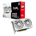 ASUS Dual Radeon RX9060XT 16G GDDR6 White Gaming Grafikkarte (AMD Radeon RX9060XT, AMD RDNA 4 Architektur, 2,5-Slot Design, DUAL BIOS, PCIe 5.0, 1x HMDI 2.1b, 2X DisplayPort 2.1a, weiß)