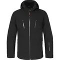 Bergson Skijacke RESO 2 Herren Skijacke & Winterjacke, warm wattiert, wasserdicht (20.000 mm) schwarz normal | 48