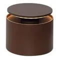Zafferano Akku Tischleuchte Push Up Corten