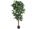 Kunstbaum, COSTWAY, Höhe 180 cm, mit Basistopf