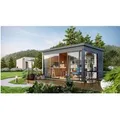 Lasita Gartenhaus Domeo 4 Carbongrau 418 cm x 321,9 cm