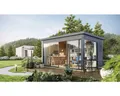 Gartenhaus Outdoor Life Domeo 4 inkl. Fußboden 437,6 x 341,5 cm carbongrau-anthr