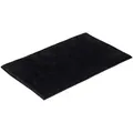 Vossen Badteppich Timeless, Schwarz, Textil, Uni, rechteckig, 60x100 cm, ISO 9001, Fkt, Made in Austria, Oeko-Tex® Standard 100, für Fußbodenheizung geeignet, Badtextilien, Badematten
