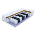 Matratze 140x200 Taschenfederkern 7 Zonen Kokos H2 H3 VOYAGER 24 cm Jersey Bezug