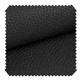 novely® BINAU Kunstleder - Möbelstoff aus Echtleder-Fasern-Kombi - Robuster und Extra Dicker Polsterstoff - Pflegeleichte Meterware 1lfm | Farbe: 07 Schwarz