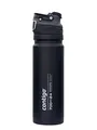 Contigo Free Flow Edelstahl-Trinkflasche, 100% auslaufsicher, große BPA-freie isolierte Thermo-Wasserflasche, hält Getränke bis zu 29 Stunden kalt, Premium Outdoor Iso-Sportflasche, 700 ml