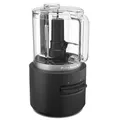 KitchenAid Kabelloser Zerkleinerer - Go Cordless - 1,18L - 2 Geschwindigkeiten und Pulse - Mit Edelstahlklinge und Schneebesen - 25 Minuten Nutzungsdauer pro Ladung - Schwarz - Ohne Akku