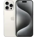 Apple iPhone 15 Pro Max (256 GB, White Titanium, 6.70", SIM + eSIM, 48 Mpx, 5G) (MU783ZD/A)