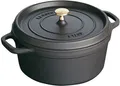 Staub Cocotte, Einzelpfanne, Schwarz, Eisenguss, 0,8 l, 1 Stück(e), 14 cm