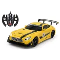 Jamara Mercedes-AMG GT3 1:14 gelb 2,4GHz Ferngesteuertes Auto mit Licht Roboter
